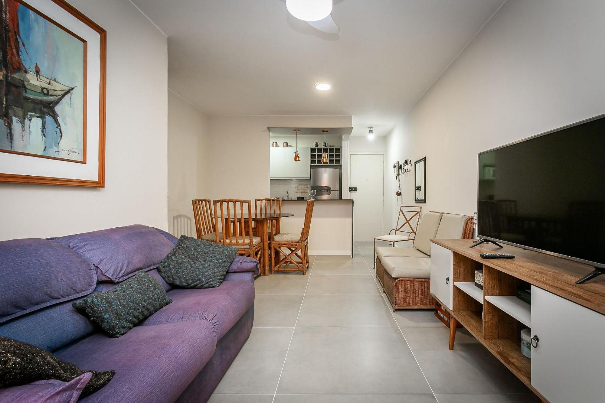 Wi-fi 200mb | Vista Parcial Do Mar #ca35 Apartamento